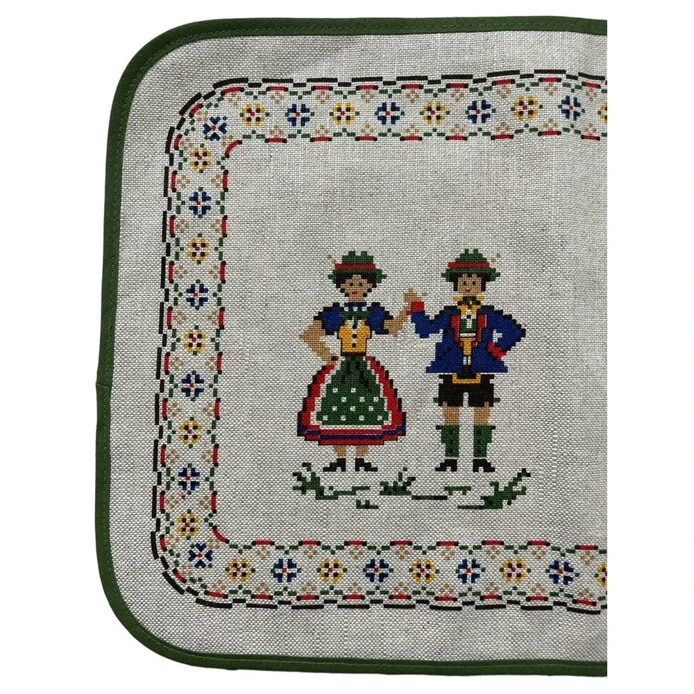 Vintage West‎ German Nagel Placemats (Set of 2)